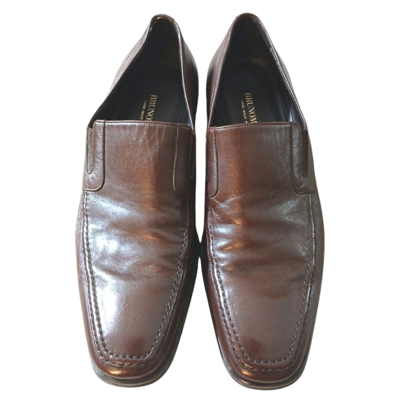 Bruno Magli Men’s Raging Dark Brown Dress Shoes size 10 - Picture 2 of 11